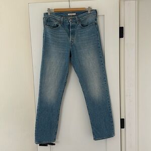 Levi’s Wedgie Straight Fit Jeans - Size 30 - Christina wash